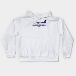 DeHavilland Canada Dash 8-300/Q300 - InterSky Kids Hoodie